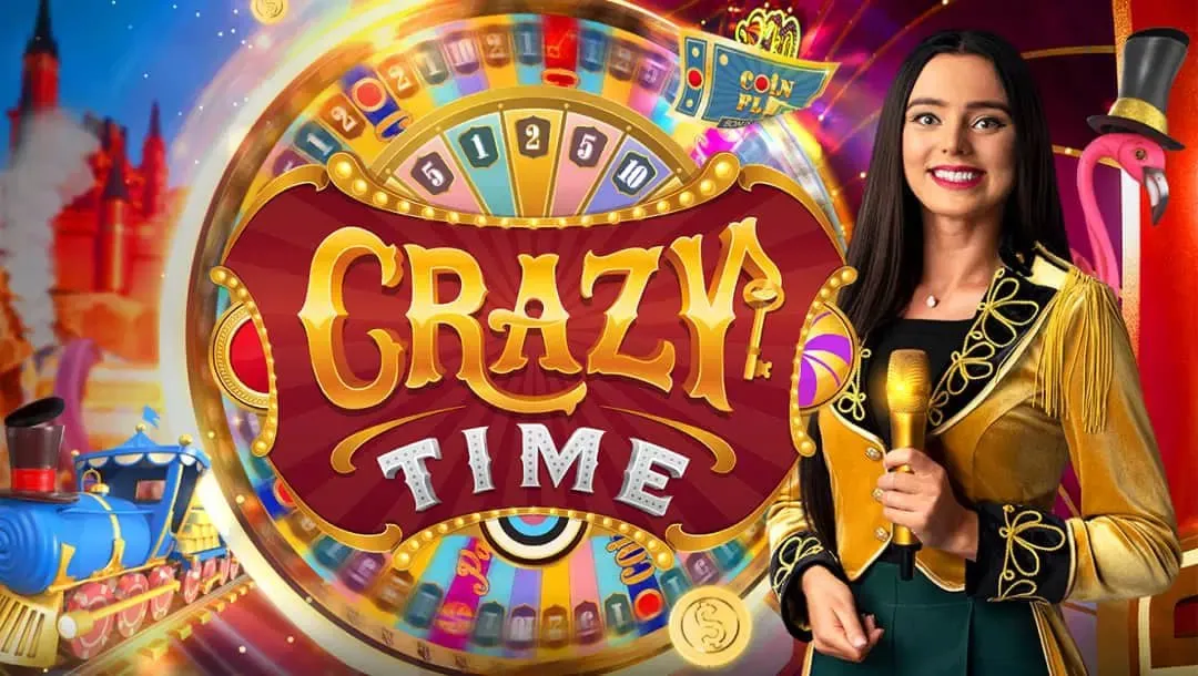 Crazy Time - największa runda bonusowa Crazy Time - główna runda bonusowa z czterema kolami